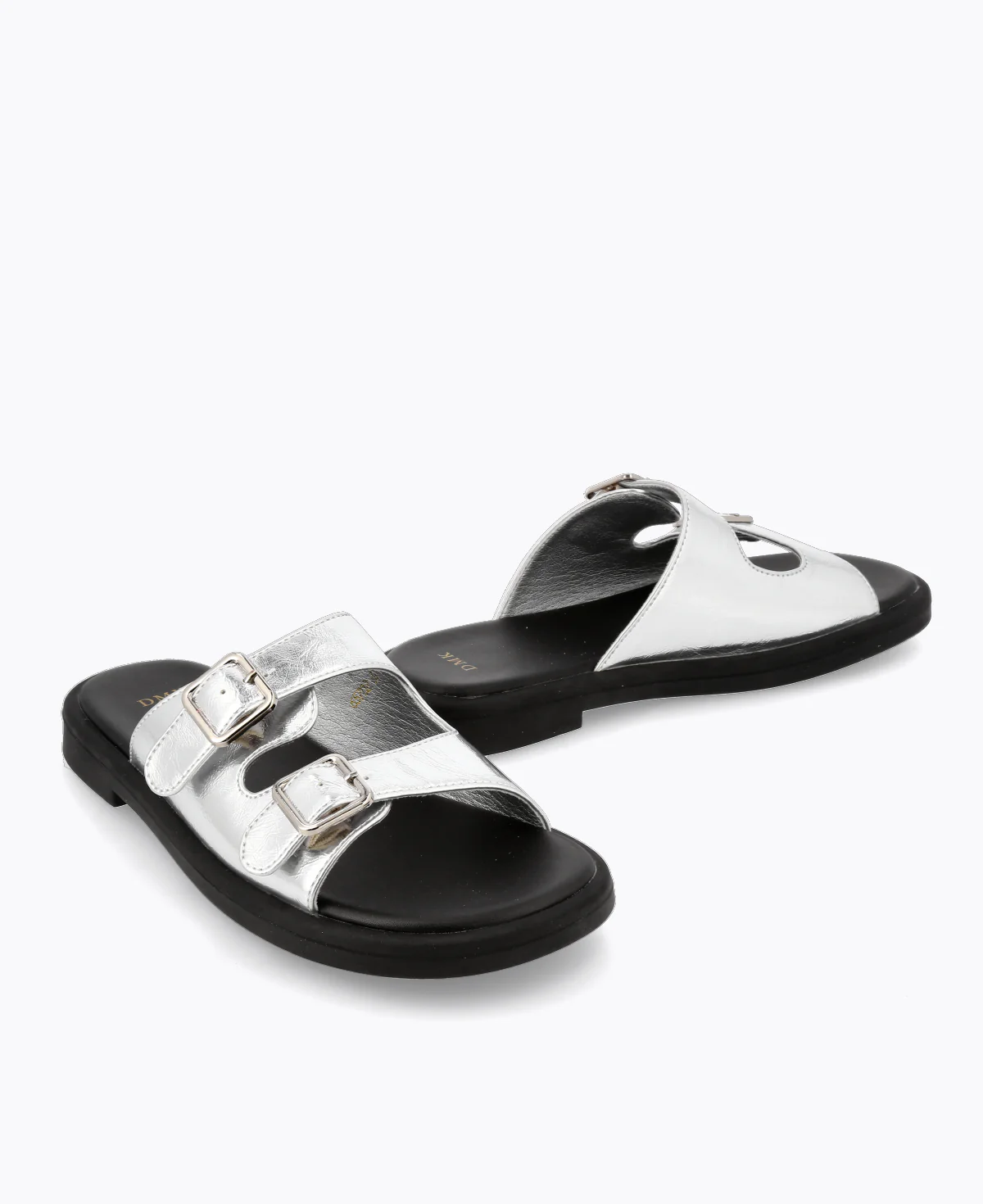 Polly Platform Sandals - Silver - Image 2