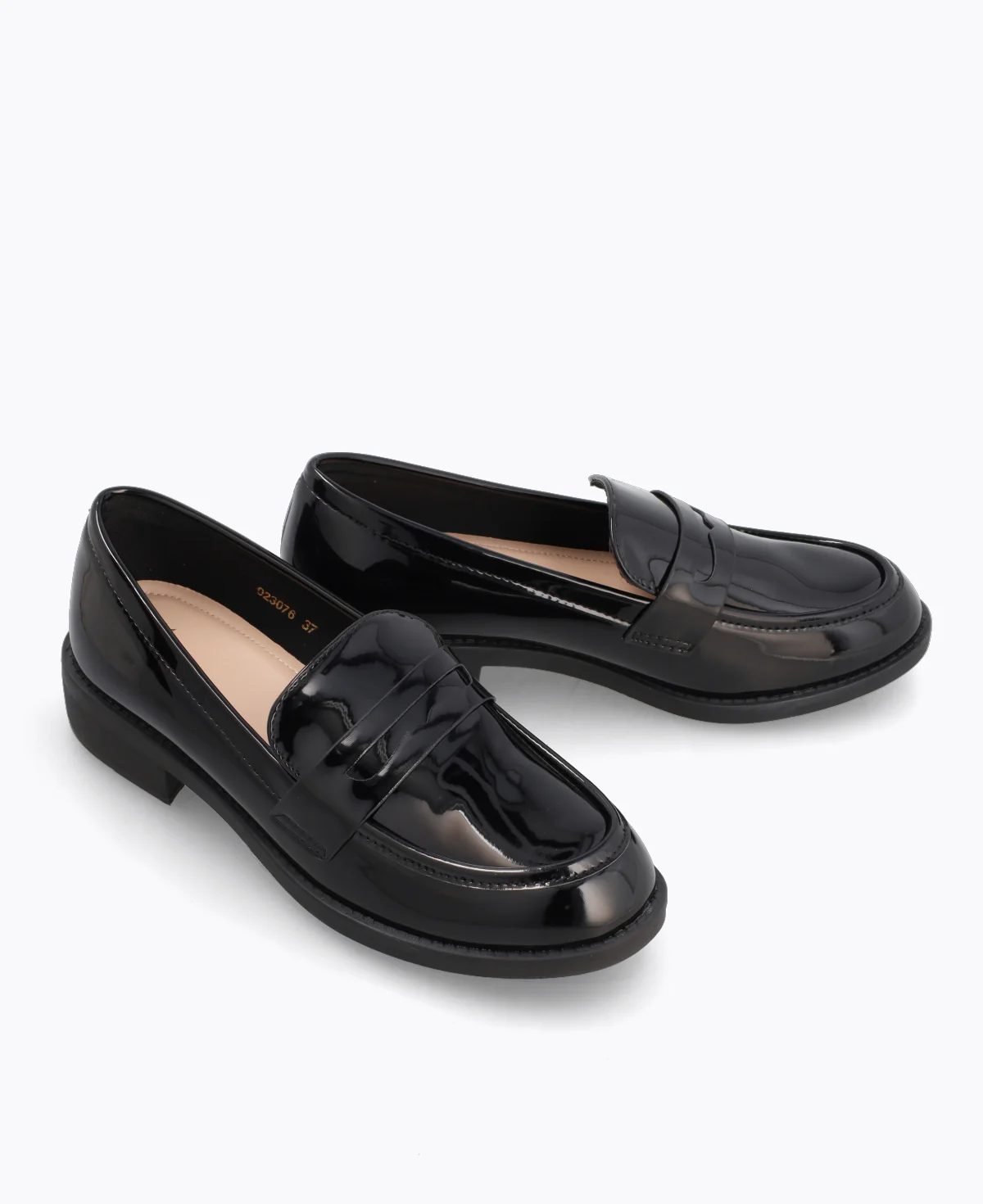 Reese Platform Loafers - Black - Image 2