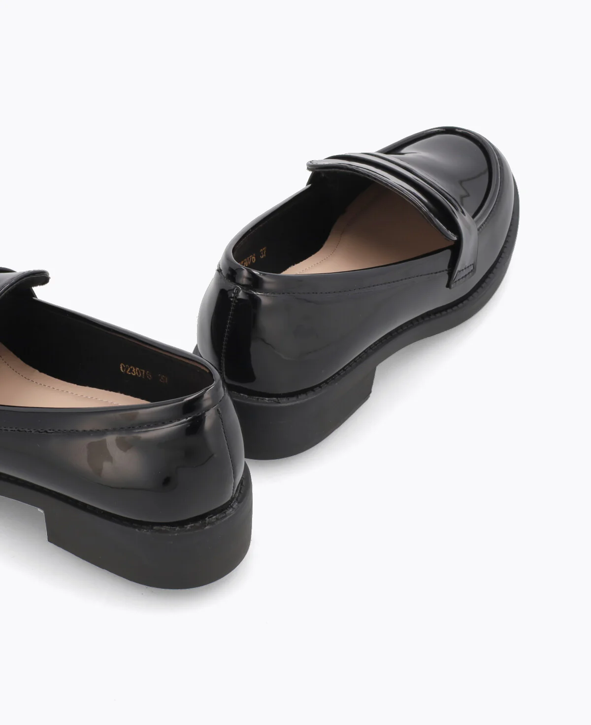 Reese Platform Loafers - Black - Image 3