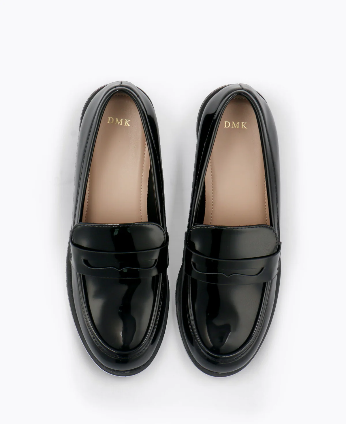 Reese Platform Loafers - Black - Image 4