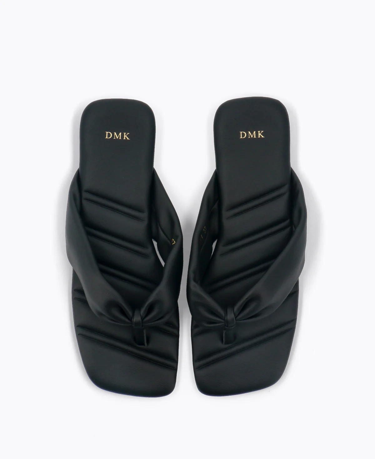 Reiko Flat Sandals - Black - Image 4