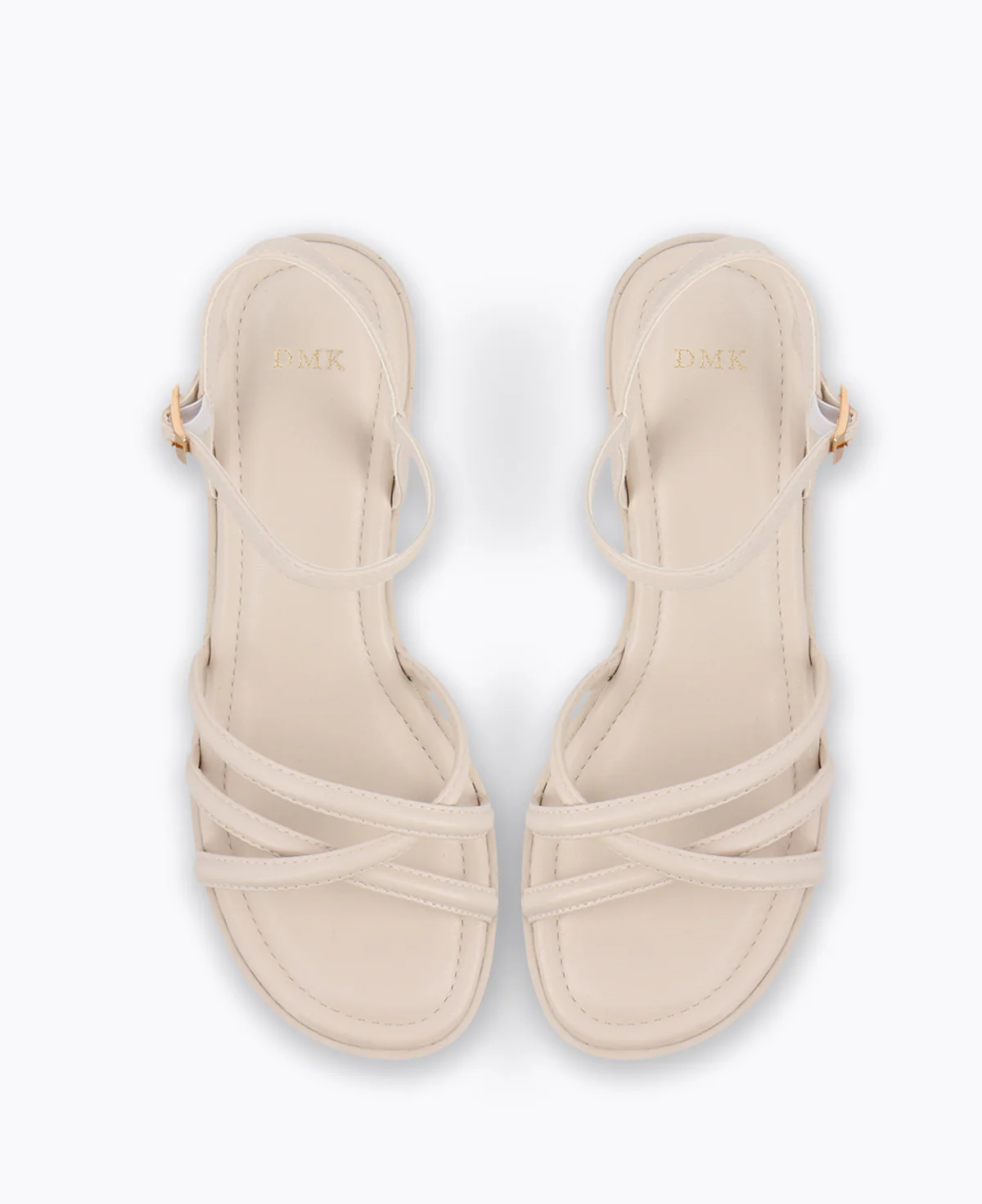 Reyna Platform Heel Sandals - Beige - Image 5