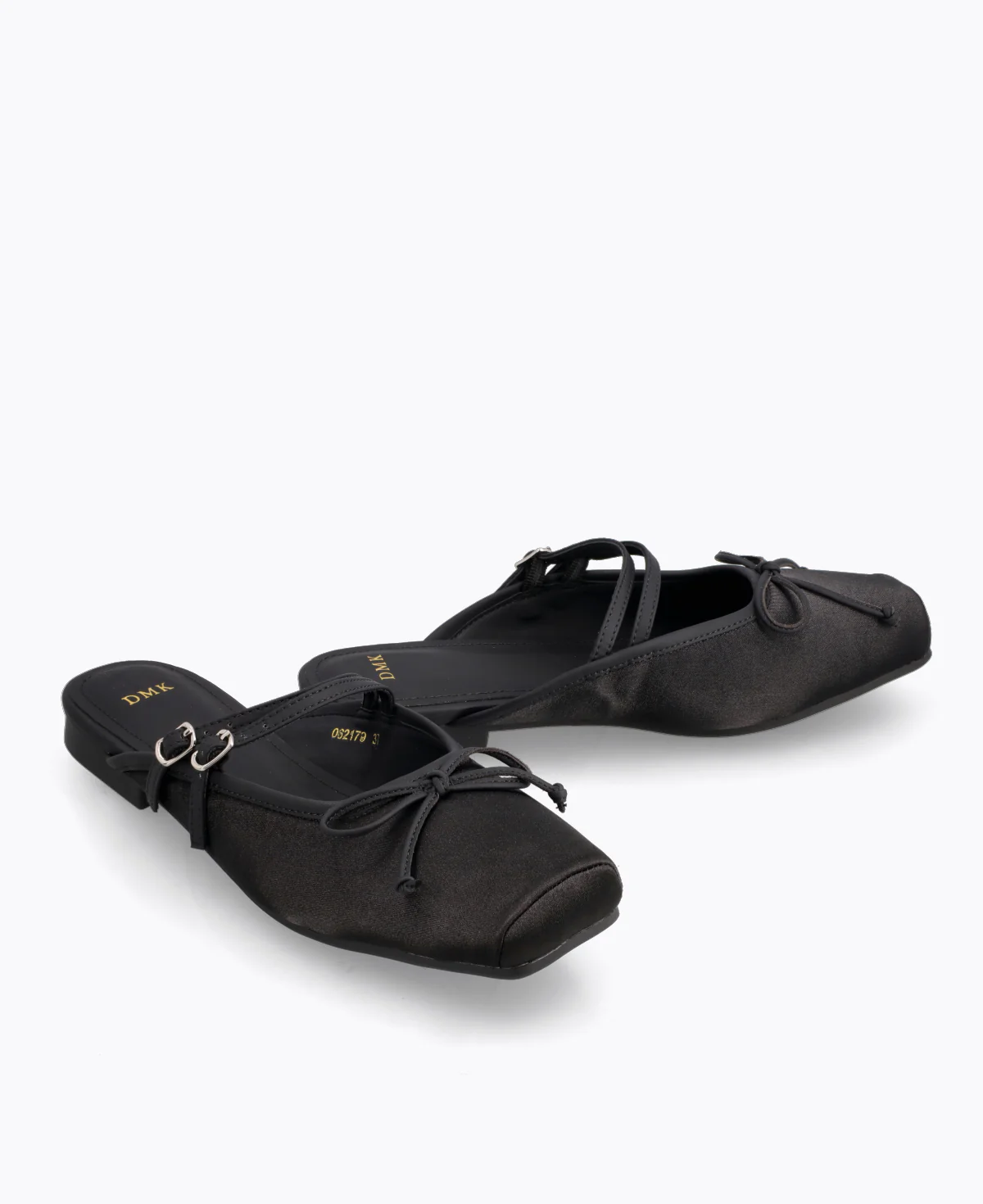 Riko Mary Jane Flats - Black - Image 2