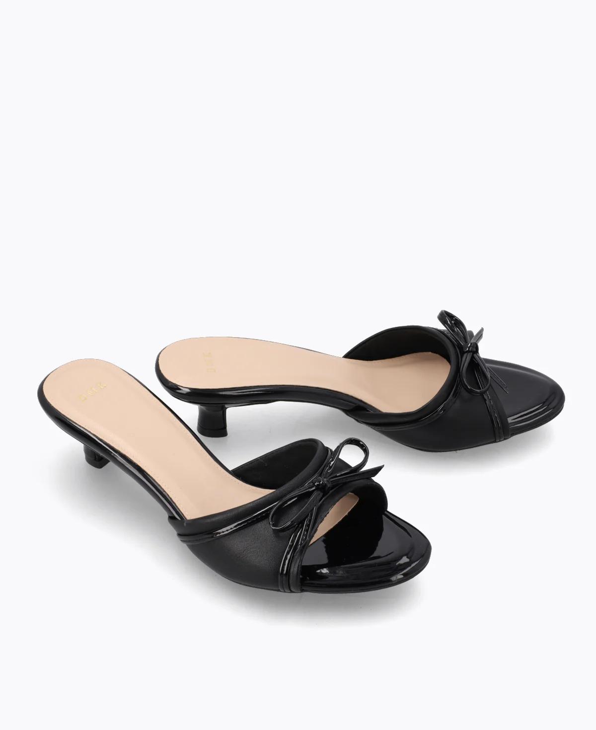 Riley Heel Sandals - Black - Image 2