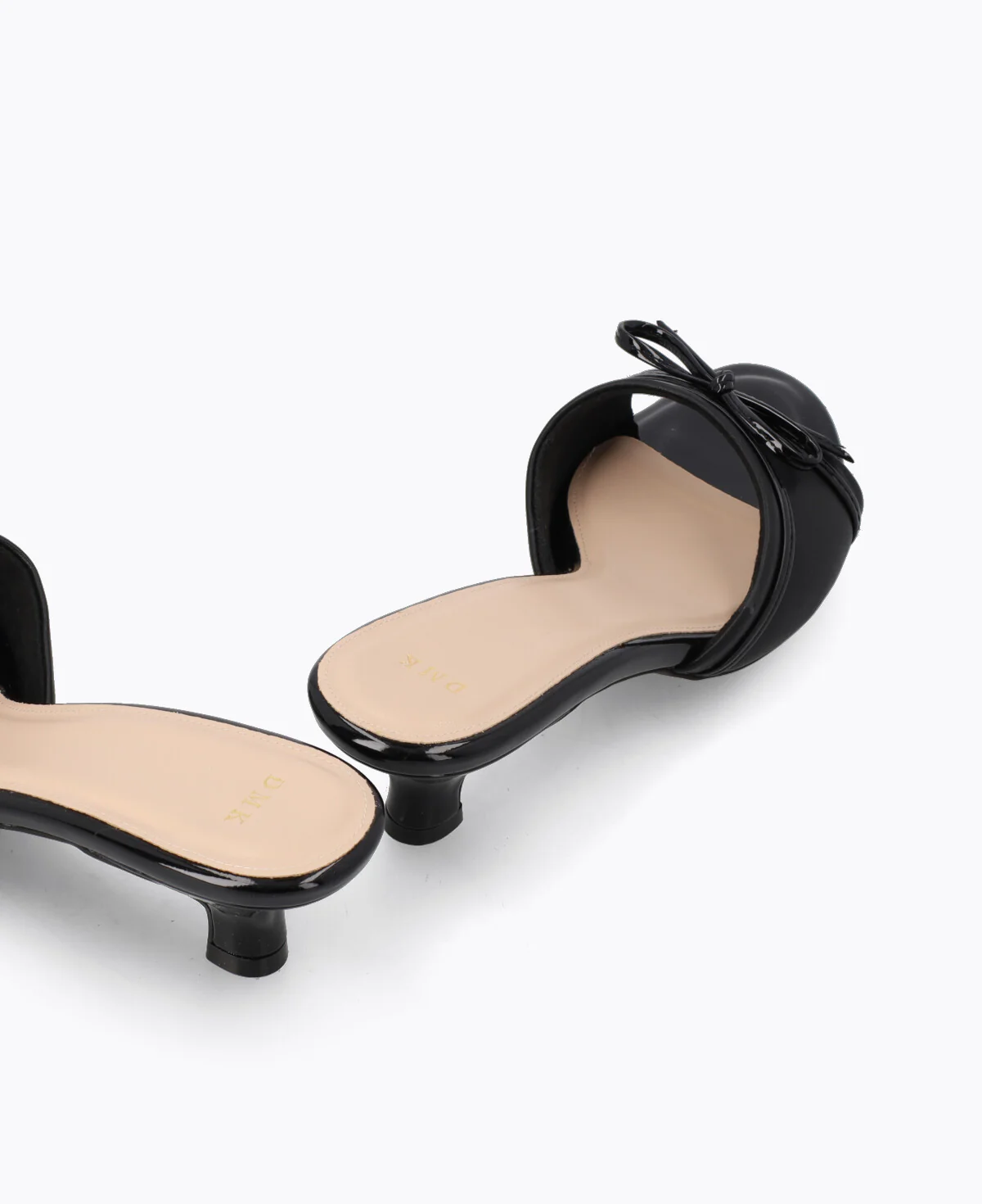Riley Heel Sandals - Black - Image 3