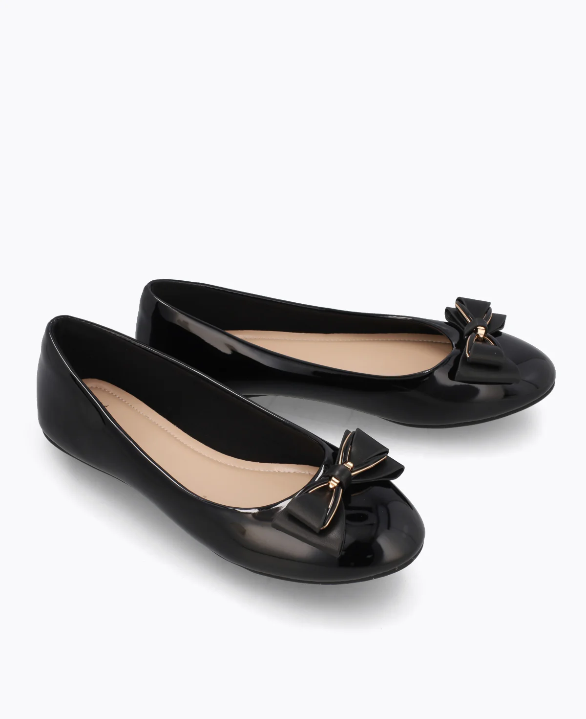 Rinnah Ballerina Flats - Black - Image 2