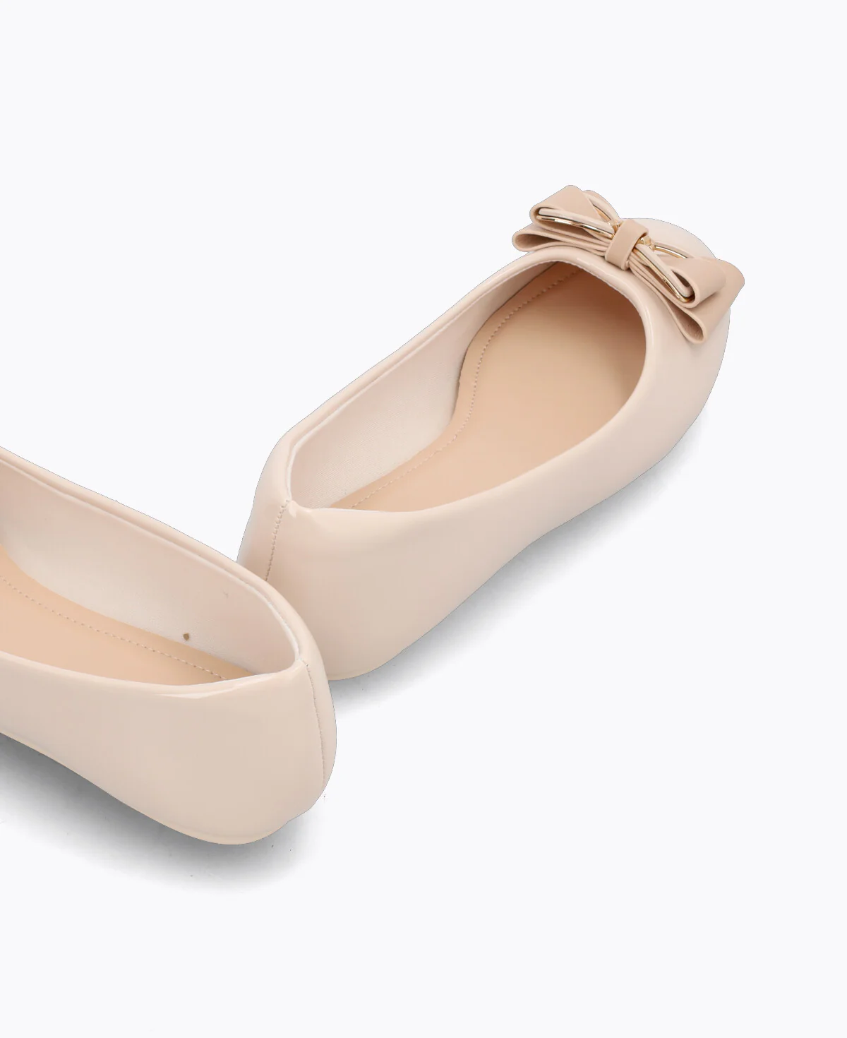 Rinnah Ballerina Flats - Nude - Image 3