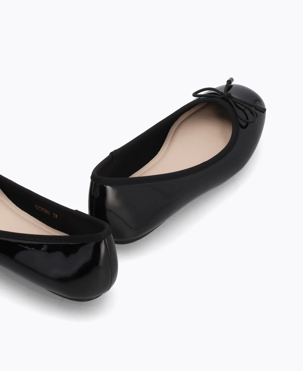 Ruth Ballerina Flats - Black - Image 3