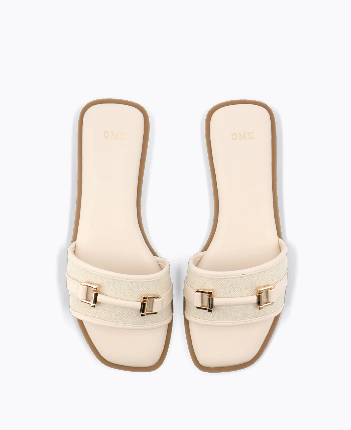 Saphine Flat Sandals - Beige - Image 4