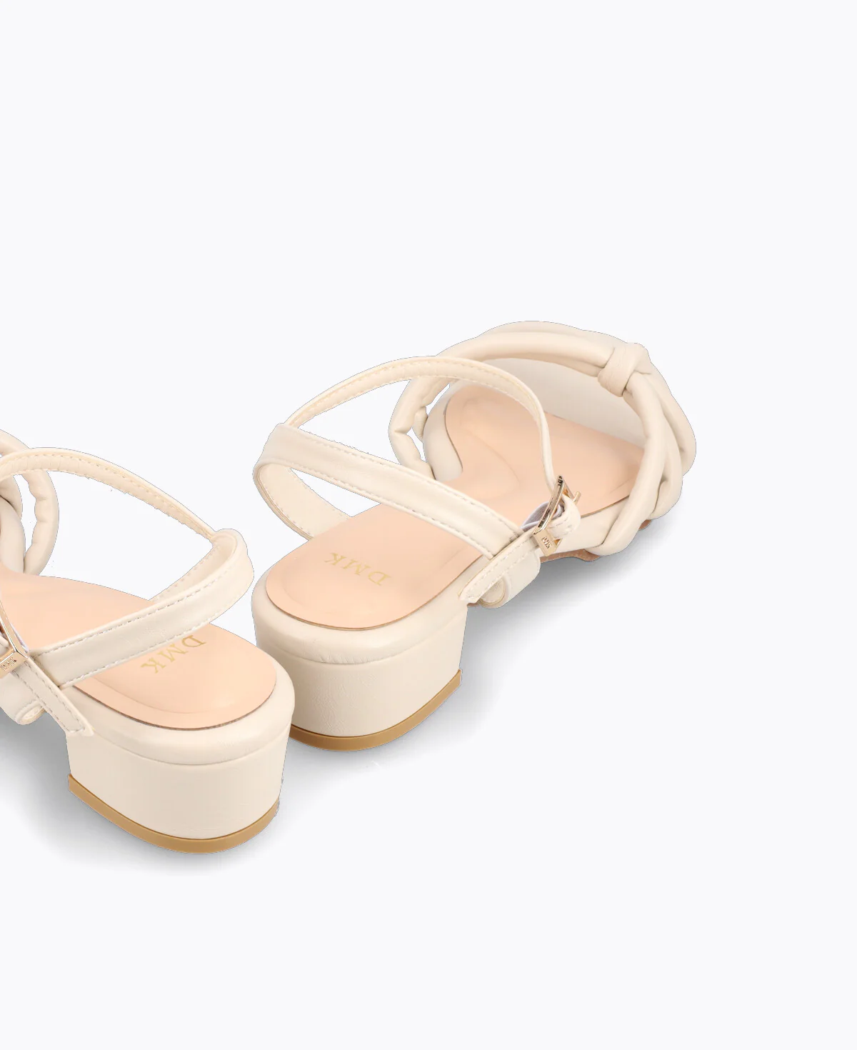 Scarlett Heel Sandals - Beige - Image 3