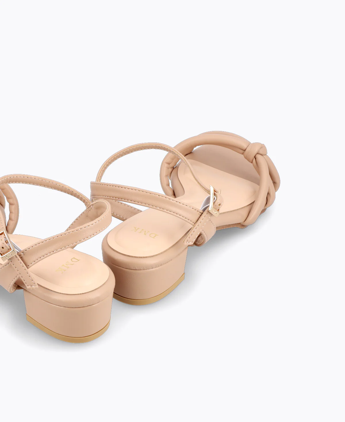Scarlett Heel Sandals - Nude - Image 3