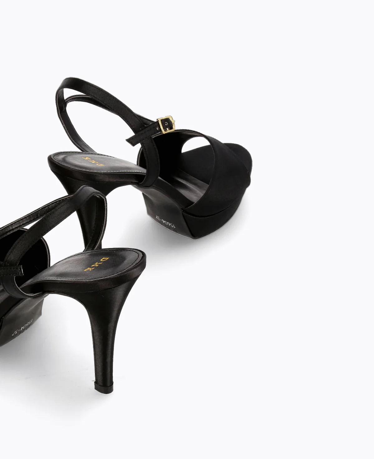 Selena Heel Sandals - Black - Image 3