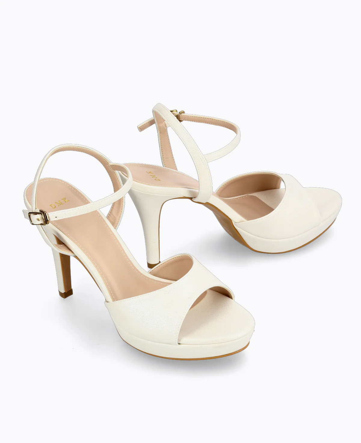 Selena Heel Sandals - White - Image 2