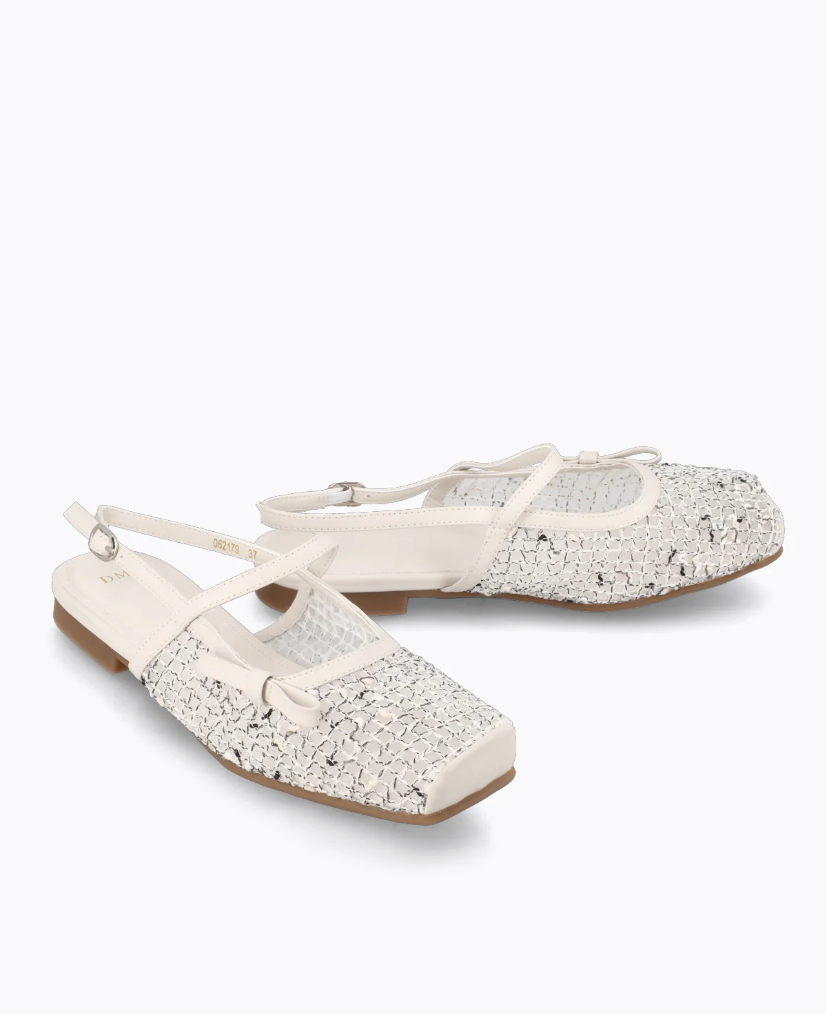 Selia Mary Jane Flats - Grey - Image 2
