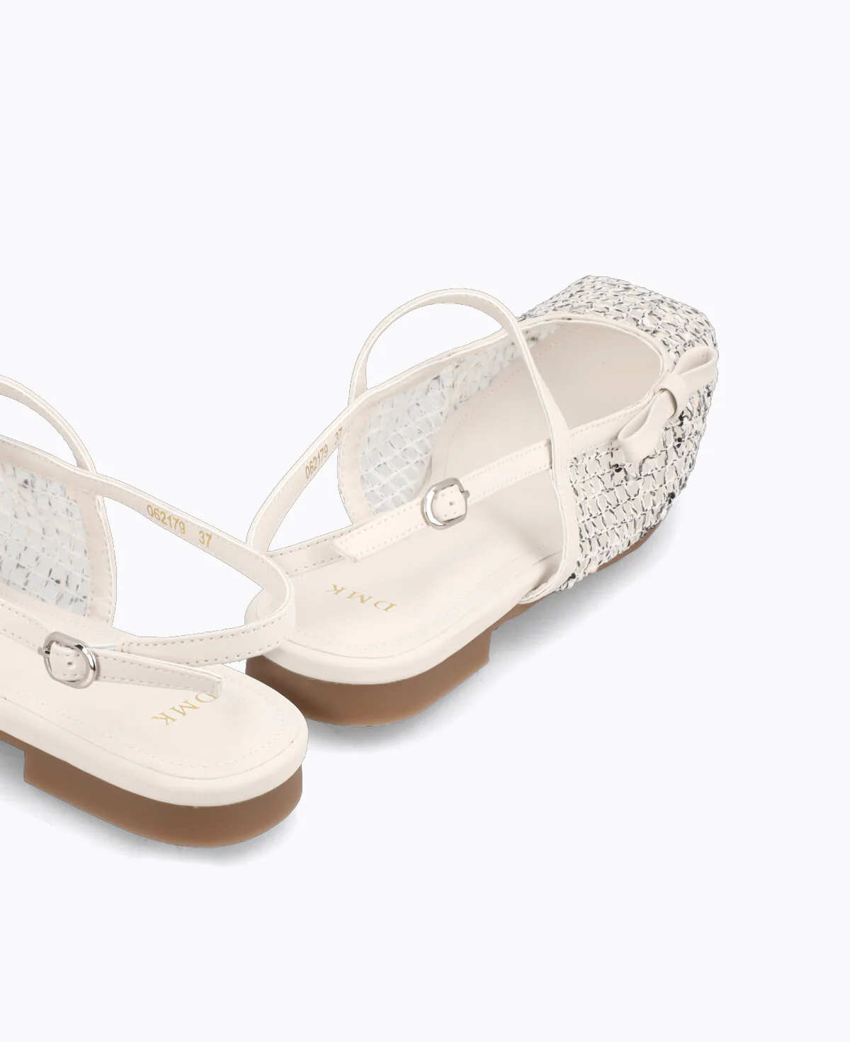 Selia Mary Jane Flats - Grey - Image 3