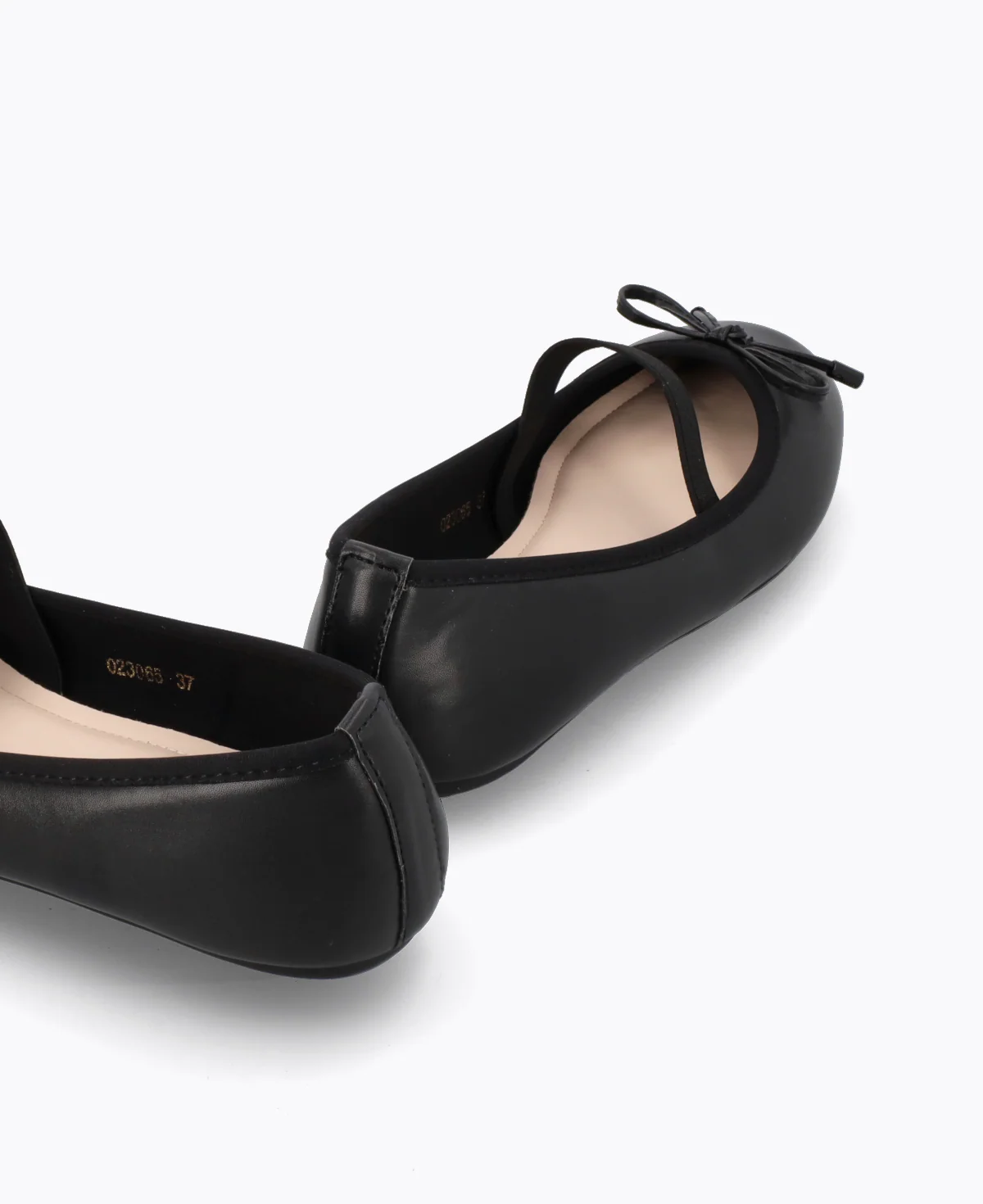 Seraphina Mary Jane Flats - Black - Image 4