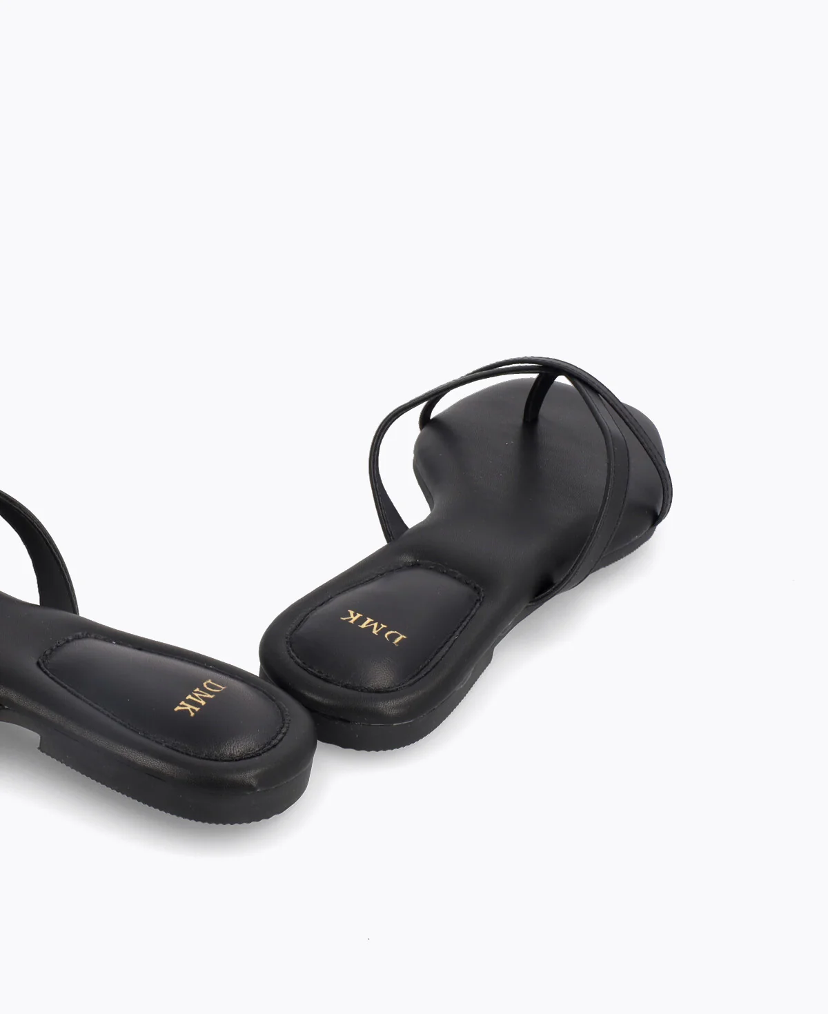 Karissa Flat Sandals - Black - Image 3