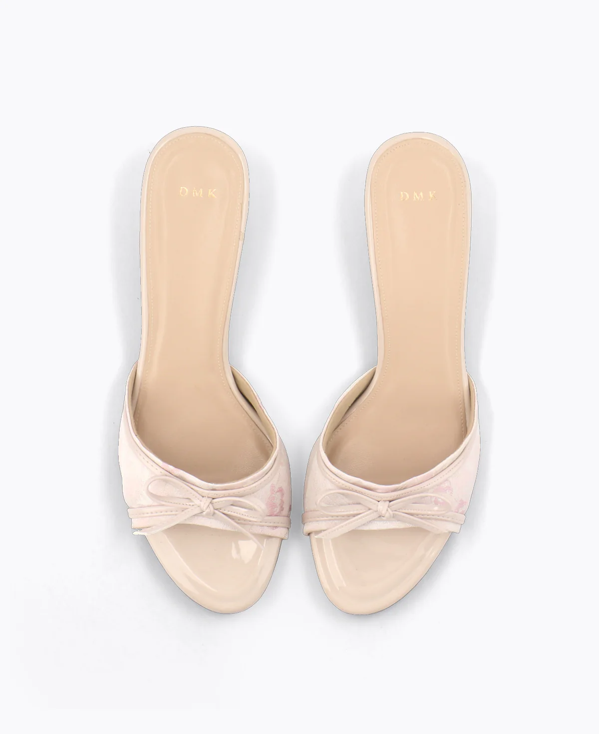 Solara Bow Heel Sandals - Pink - Image 4