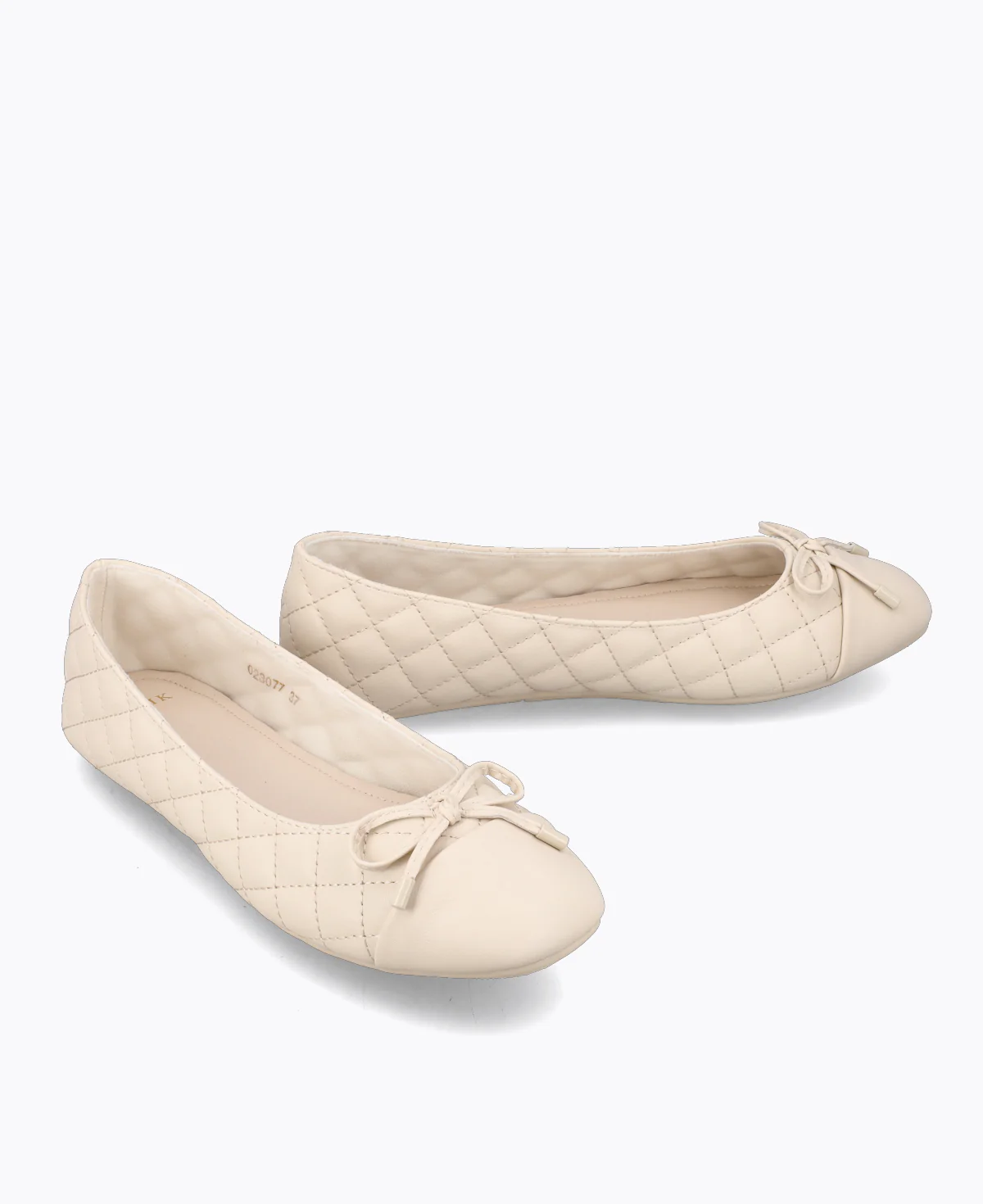 Sophie Ballerina Flats - Beige - Image 2