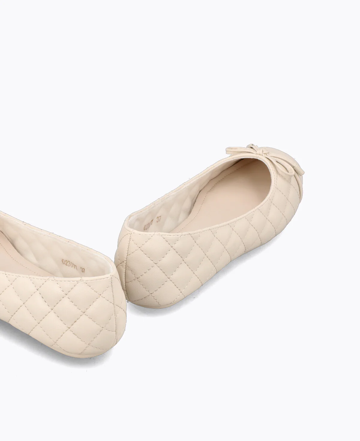 Sophie Ballerina Flats - Beige - Image 3