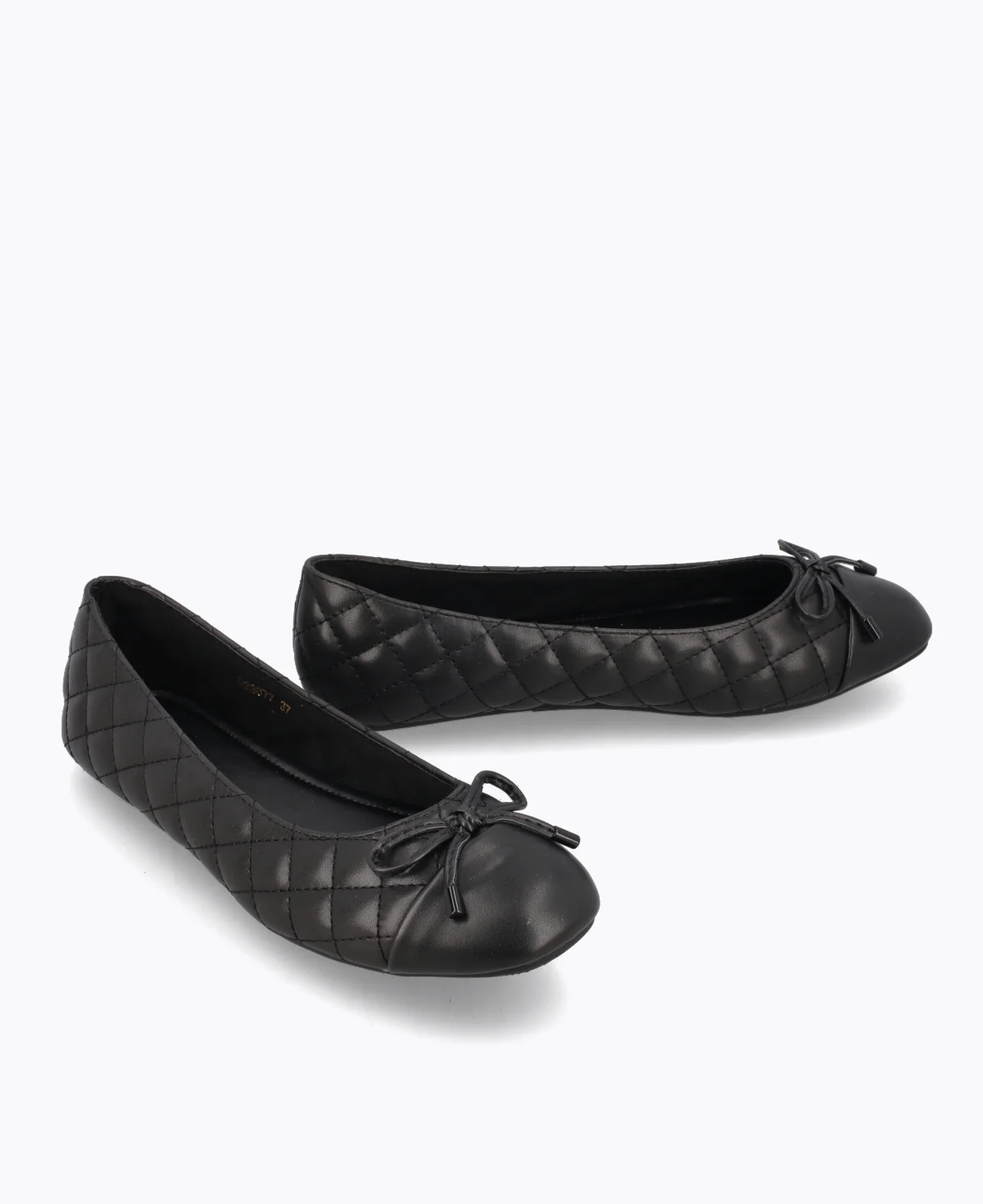 Sophie Ballerina Flats - Black - Image 2