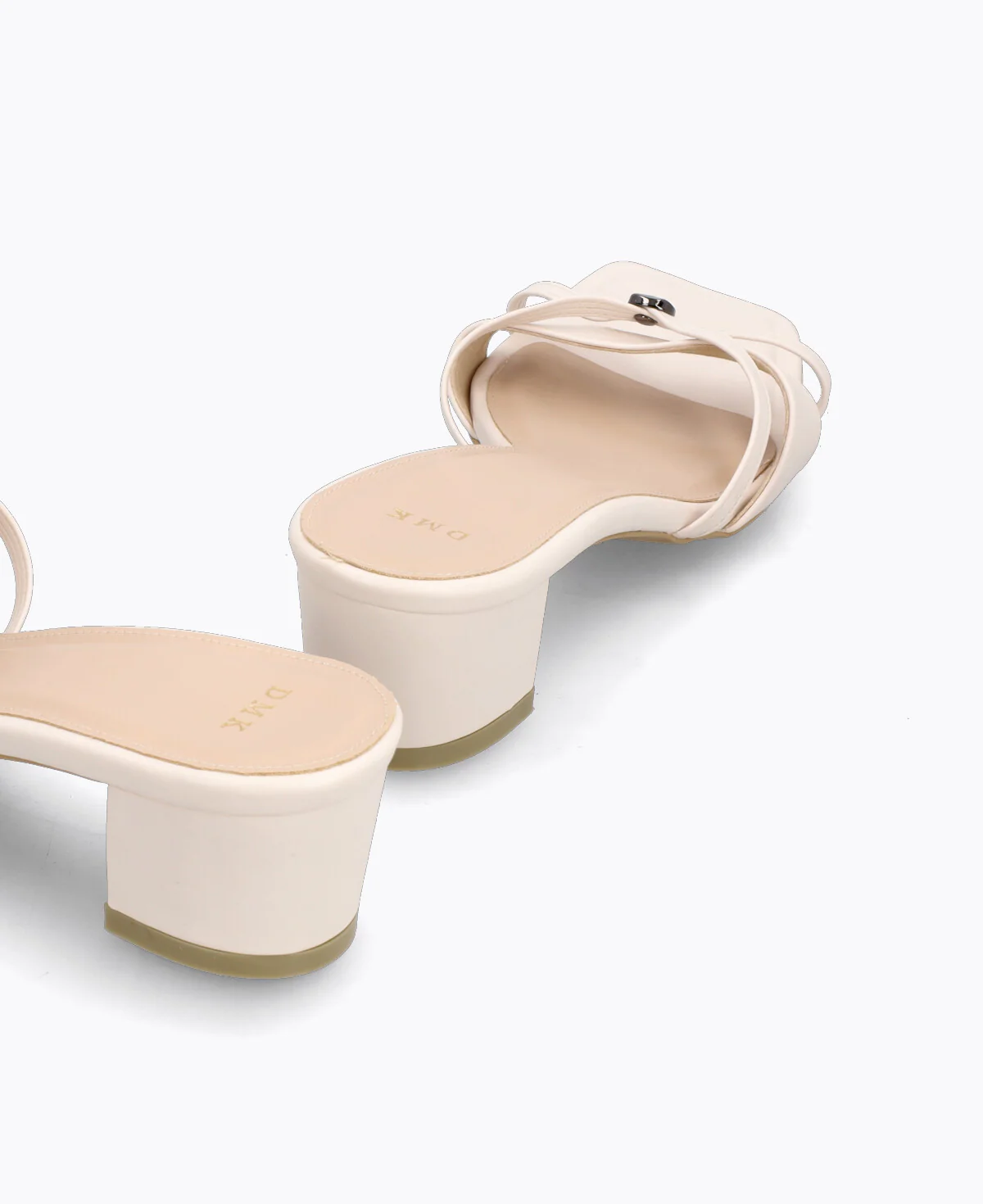 Sora Heel Sandals - Beige - Image 3