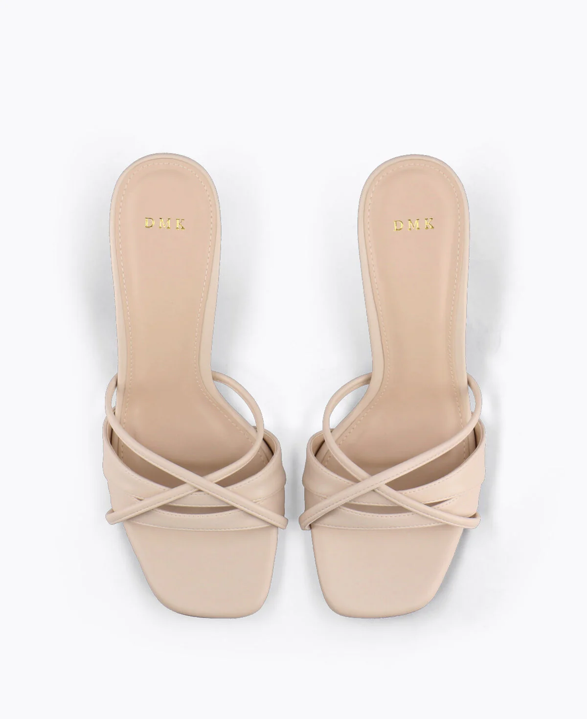 Stella Heel Sandals - Beige - Image 4