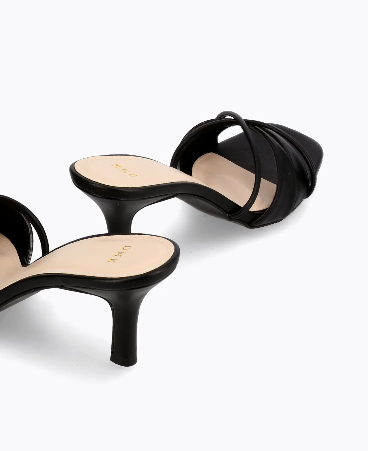 Stella Heel Sandals - Black - Image 3