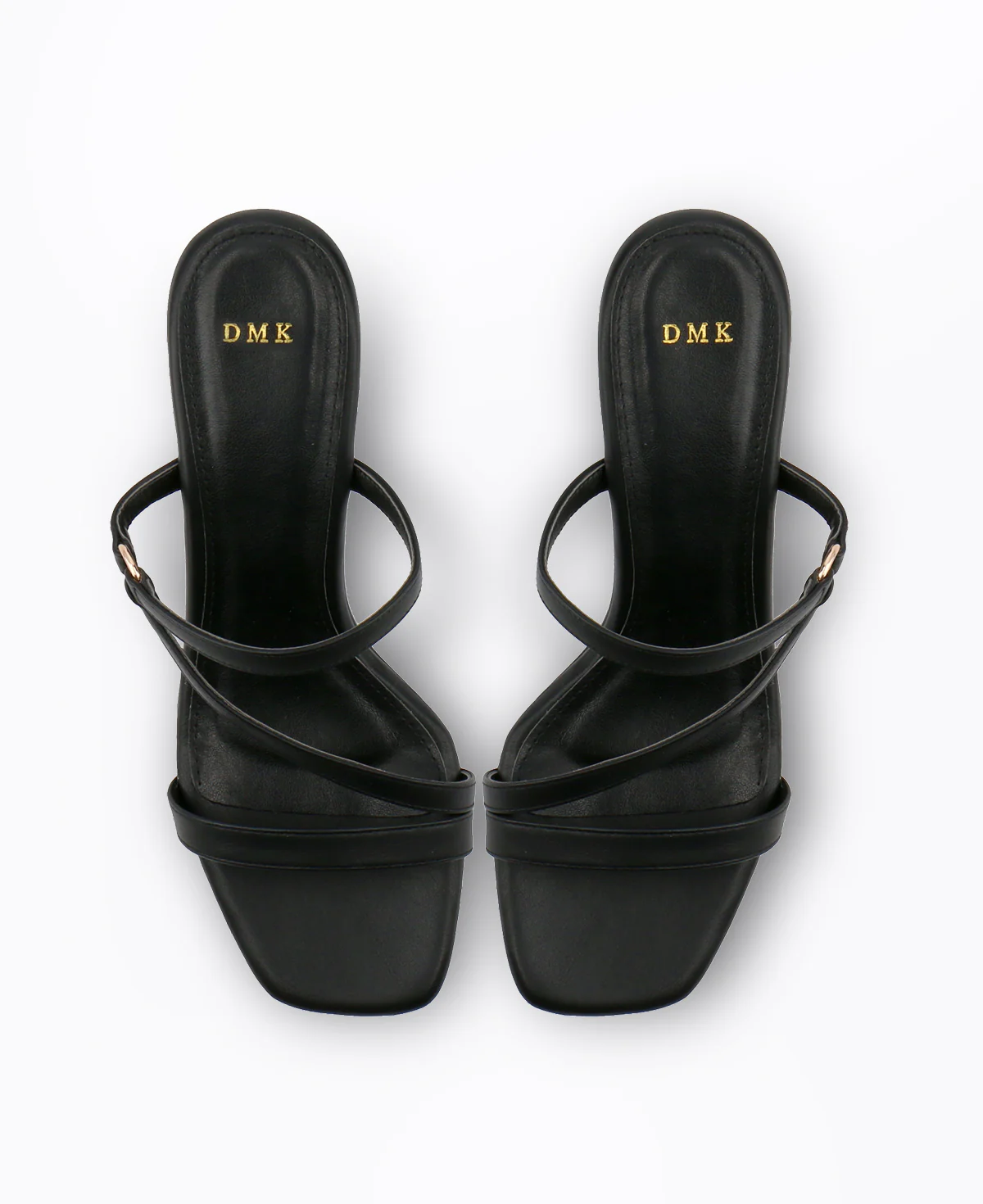 Tammy Block Heel Sandals - Black - Image 5