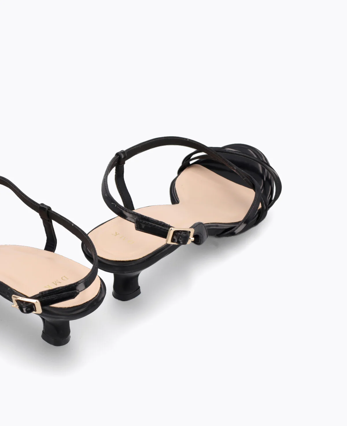 Yuki Heel Sandals - Black - Image 3